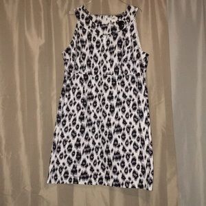 Cheetah knee length dress